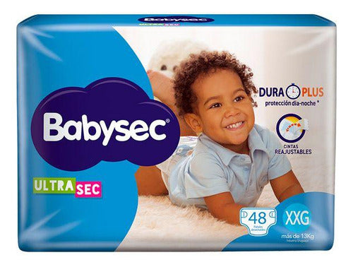 Babysec Ultra Diapers XXG 48 Units 0