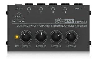 Amplificador De Auriculares Behringer Microamp Ha400 4ch Garantia Oficial 1