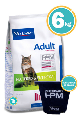 HPM Virbac Adult Cat Food 6kg + Free Gift + Free Shipping 1