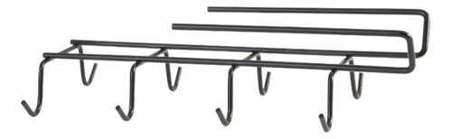 Hanging Holder for 8 Cups - Black 0