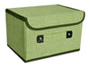 Home Basics Organizer Storage Box in Linen Fabric 45x30 10