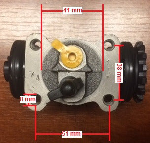 JMC Brake Cylinder Tra (with Bleeder) 1 (2) Truck 2011 0