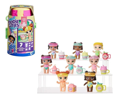 Baby Alive Foodie Cuties Muñeca Sorpresa Con Acc. - Hasbro 0