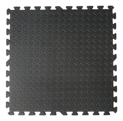 Mir Piso Goma Eva Encastrable Bebes Gym 60x60 Cm 10mm + 2 Bordes 0