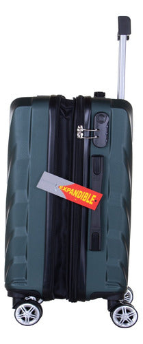 Small Cabin Suitcase with Expandable Gusset 18