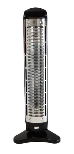 Calefactor Estufa De Cuarzo Vertical 2 Velas Fema 1200w 0