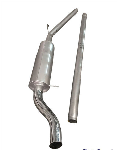 Sporty Fiat 147 Silen Exhaust with Chromed Exit 1