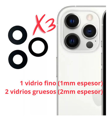 Vidrio Camara Lente Repuesto Compatible iPhone 12 Pro 1