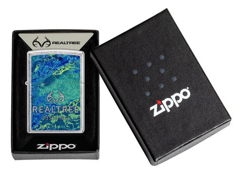 Zippo Encendedor 49817 Realtree Wav3 Original Garantia 1