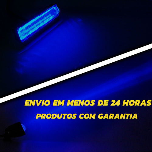 Iluminação Azul Farol Led Para Empilhadeira Blue Zone 4