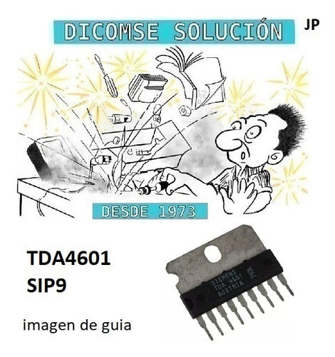 Siemens TDA4601 SIP9 Integrated Circuit TDA 4601 0