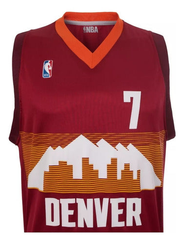 Official Licensed Denver Nuggets Basketball Team Jersey - Adults 19