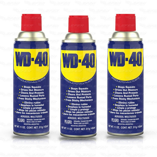 Wd-40 Lubricante Multiuso Antioxido 311g  Pack X 3 Unidades 0