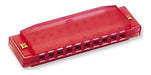 Hohner Translucent Harmonica in Light Colors - Orange 0