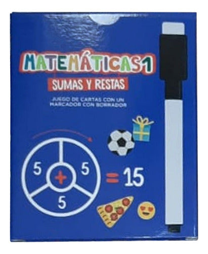 Juego De Cartas Didactico Para Aprender Sumas Y Restas 0