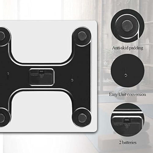 Báscula Digital Para Peso Corporal, Báscula De 4
