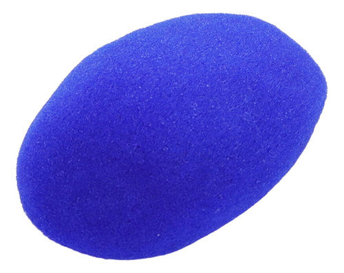 Dahszhi 10 Fundas De Microfono Azules De Espuma, Microfono D 1