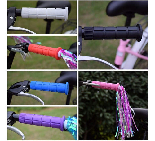 ~? Saplize Bike Handlebar Grips, Para Niños Niñas Niños Bici 3