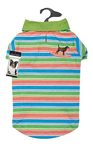 Casual Canine Canina Casual Hawaiian Breeze UPF40 Polo Para Perros 0