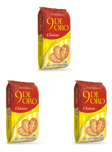 9 De Oro Classics 200g (Pack of 3 Units) 0