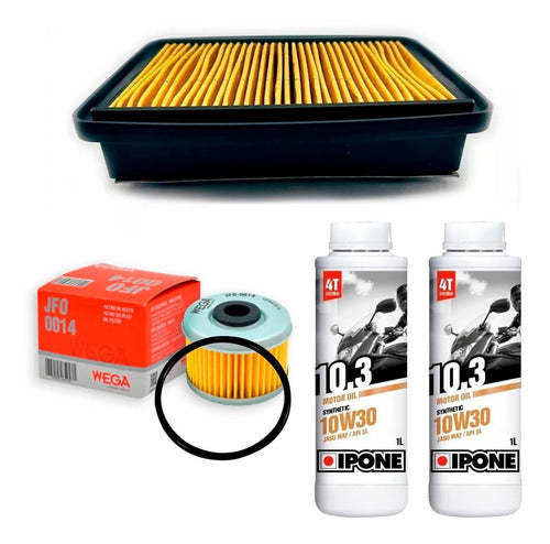 Kit Service Honda Cb 250 New Twister Aire Y Aceite Ryd Motos 0