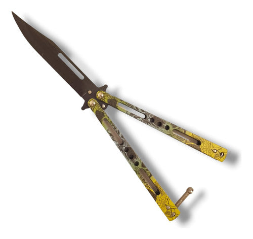 FENSER Zombie Butterfly Knife - Skull Design 6