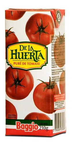 Pack of 24 Units Pure TB 210g D.Huerta Tomato Puree 0