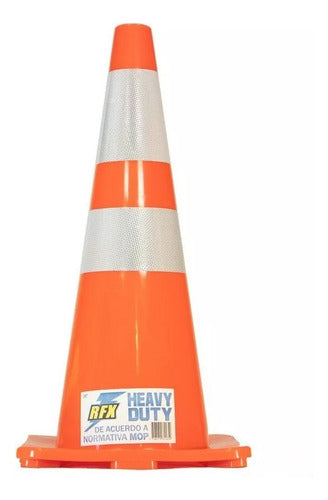 Mundo Trabajo Reflective Memory Cone 90cm PVC 0