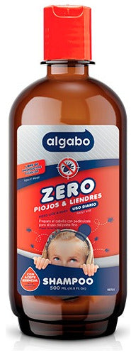 Algabo Shampoo Para Piojos Y Liendres Zero 500ml 0