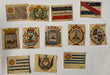 12 Figuritas, Cromos Banderas Escudos Álbum Águila 1932 Fg1 0