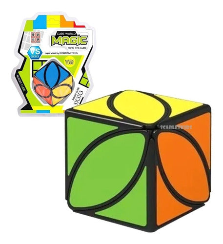 Magic Cubo Magic Oval Juego Mesa Magic Cubo Magic Scarlet Kids 0