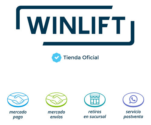 Winlift Linga Trenzada Soga De Nylon Para Remolque De Auto 4 Metros 6