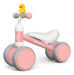 Bobike Balance Bike for Babies, Pink, 4 Wheels Without Pedals 0