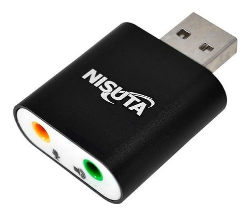 Conversor Usb A Audio Nisuta Nscousau22 0