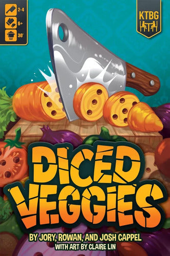 Juego De Dados De Vegetales Para 2-4 Jugadores A Partir De 6 1