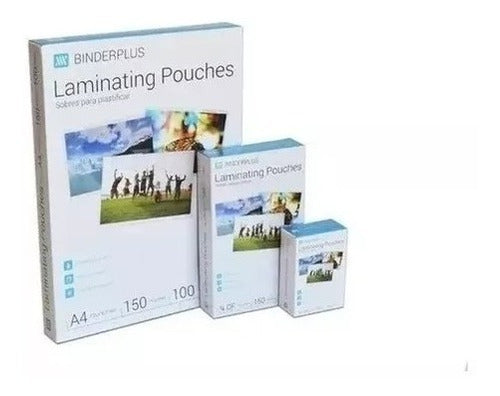 Pouch Film Plastificado Oficio (225 X 365 Mm) 150 Mc X100 Un 1