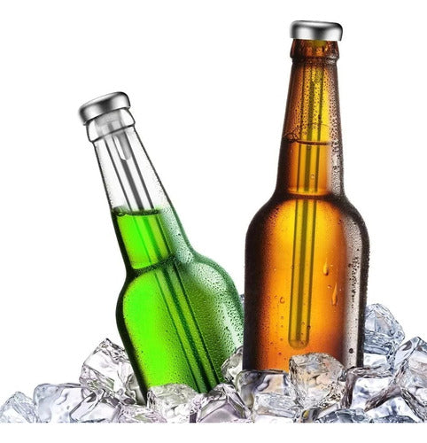 Enfriador De Cerveza X2 Enfría Botellas Hielo 4