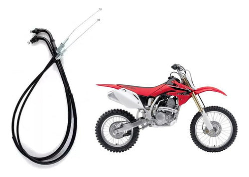 Kit Cabos Acelerador A E B Honda Crf 230 Crf230 2008 Ed 0