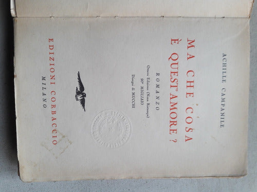 Ma Che Cosa E Quest Amore - Achille Campanile - Italiano 1