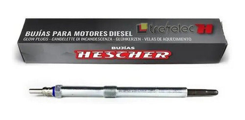 Hescher Incandescent Glow Plug for Renault Master 2 2.5 Motor G9u 0