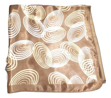 La Faustina Elegant Silk Scarf 50 X 50 7