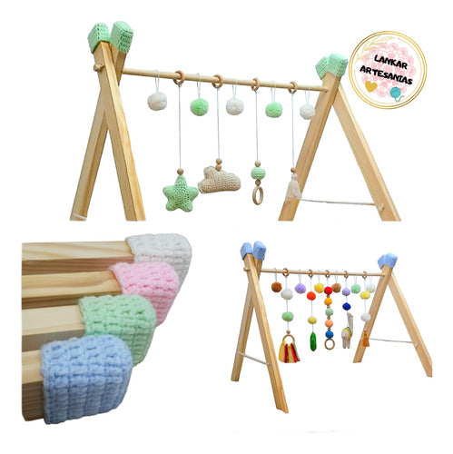 Lankar Gym For Baby Nordic Montessori Wooden Elephant! 6