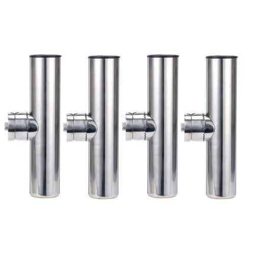 ¡4pcs! Bonita Pinza Inoxidable Caña De Pescar Titular Para C 0