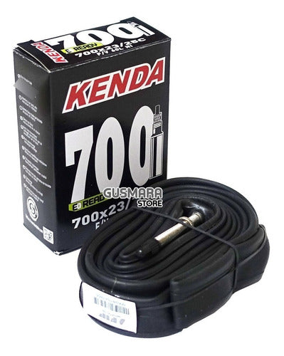 Kenda Bicycle Inner Tube 700x23-25c Presta 60mm E-Ready 0