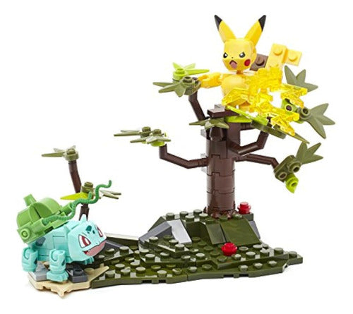 Mega Construx Pokemon Pikachu Vs. Bulbasaur 0