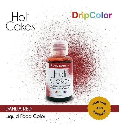 DripColor Dahlia Red Liquid Food Colorant 1