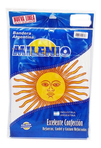 Milenio Argentina Flag 135 X 216 Cm With Sun Poliamida 0