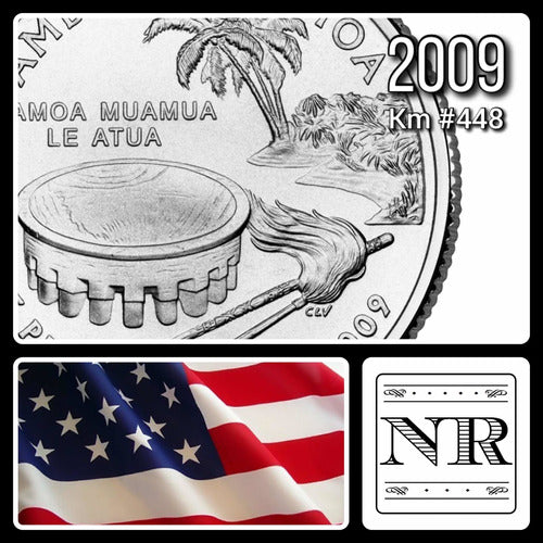 Quarter - Samoa Americana - Year 2009 - 56 States - USA 0