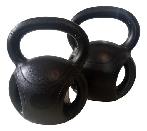 Set Russian Kettlebell With Side Handle 4kg+8kg+12kg PVC 770 Store 1