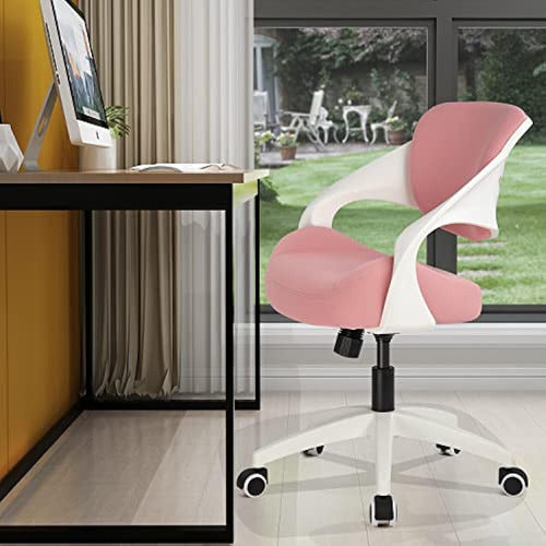 Bojuzija Ergonomic Office Desk Chair for Computer (Pink) 3